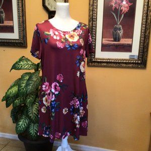 Romantic Hut Casual Floral Dress